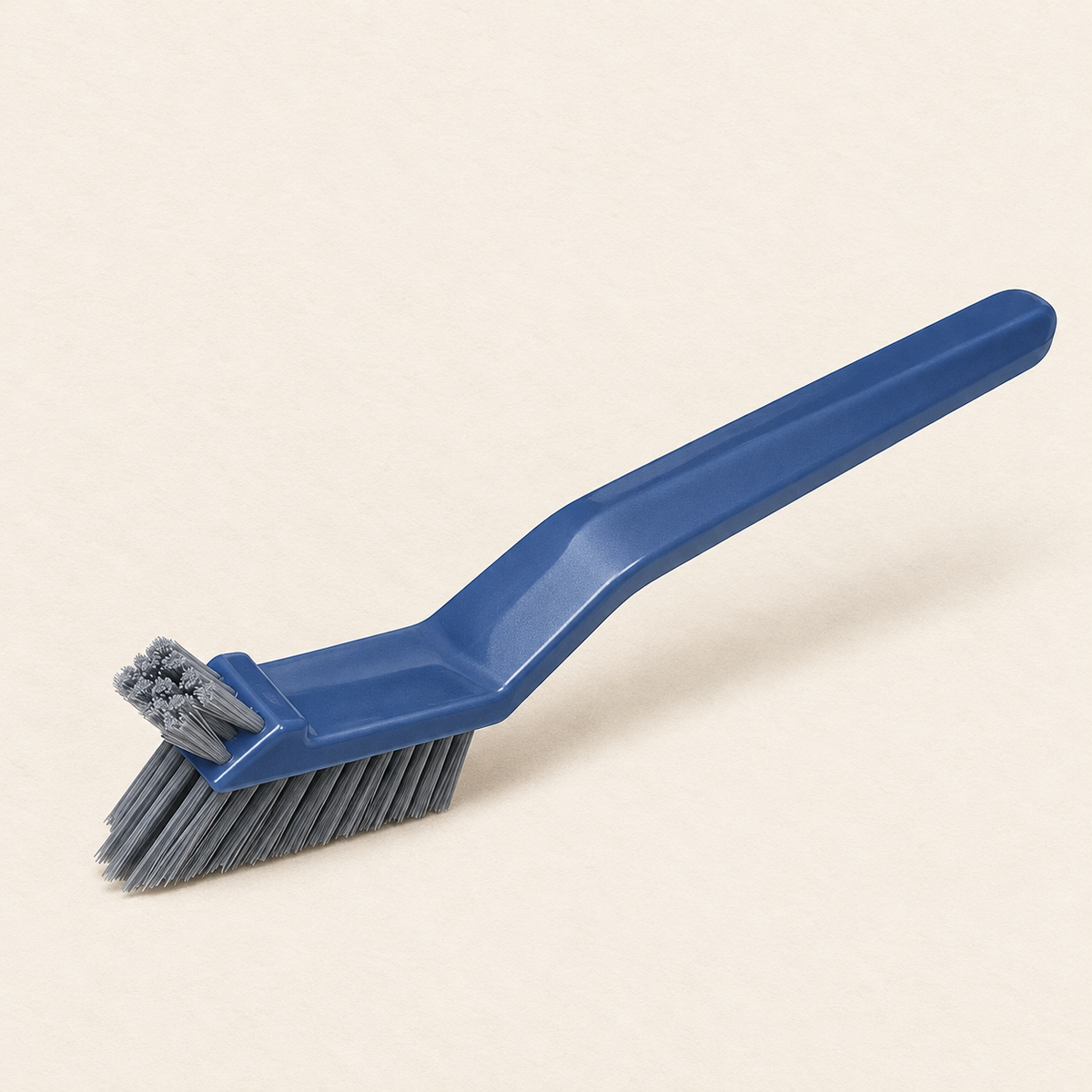 Illustration of one blue crevice cleaning brush; see actual product photo in gallery